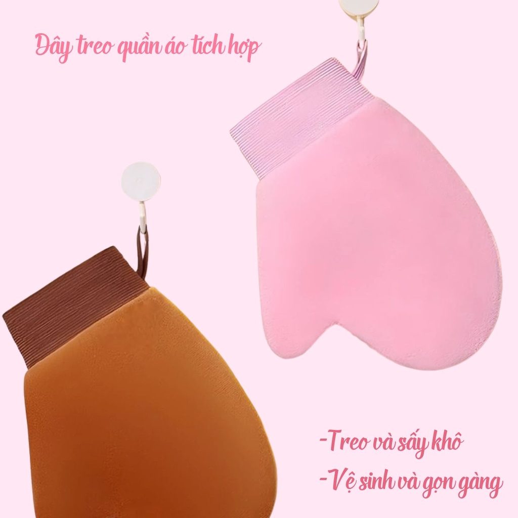 Găng Tay Thoa Lotion Jary Thoa Dưỡng Thể Đều Mịn Tiện Lợi Body Lotion Glove