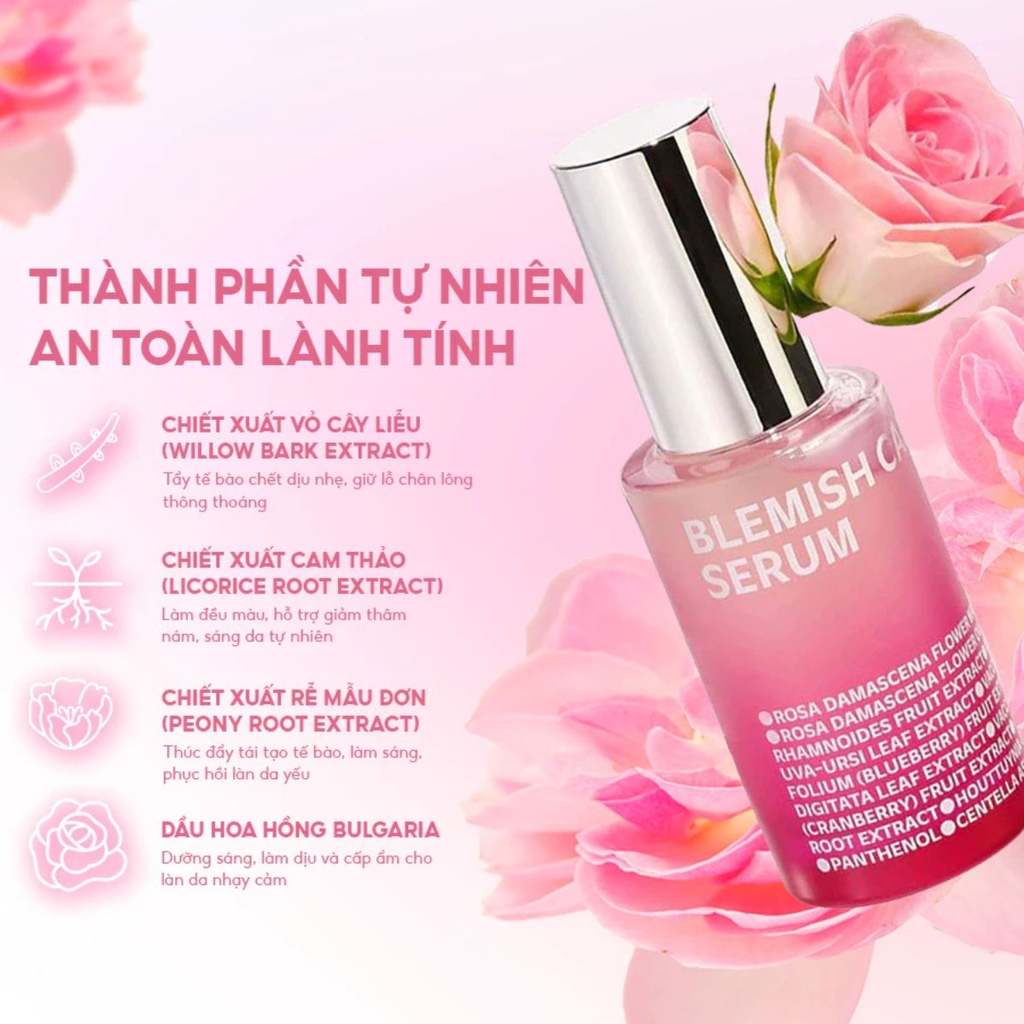 Tinh Chất ISOI Blemish Care Up Serum Dưỡng Sáng Da Mờ Thâm Làm Dịu Thâm Mụn Cho Da Nhạy Cảm Hàn Quốc