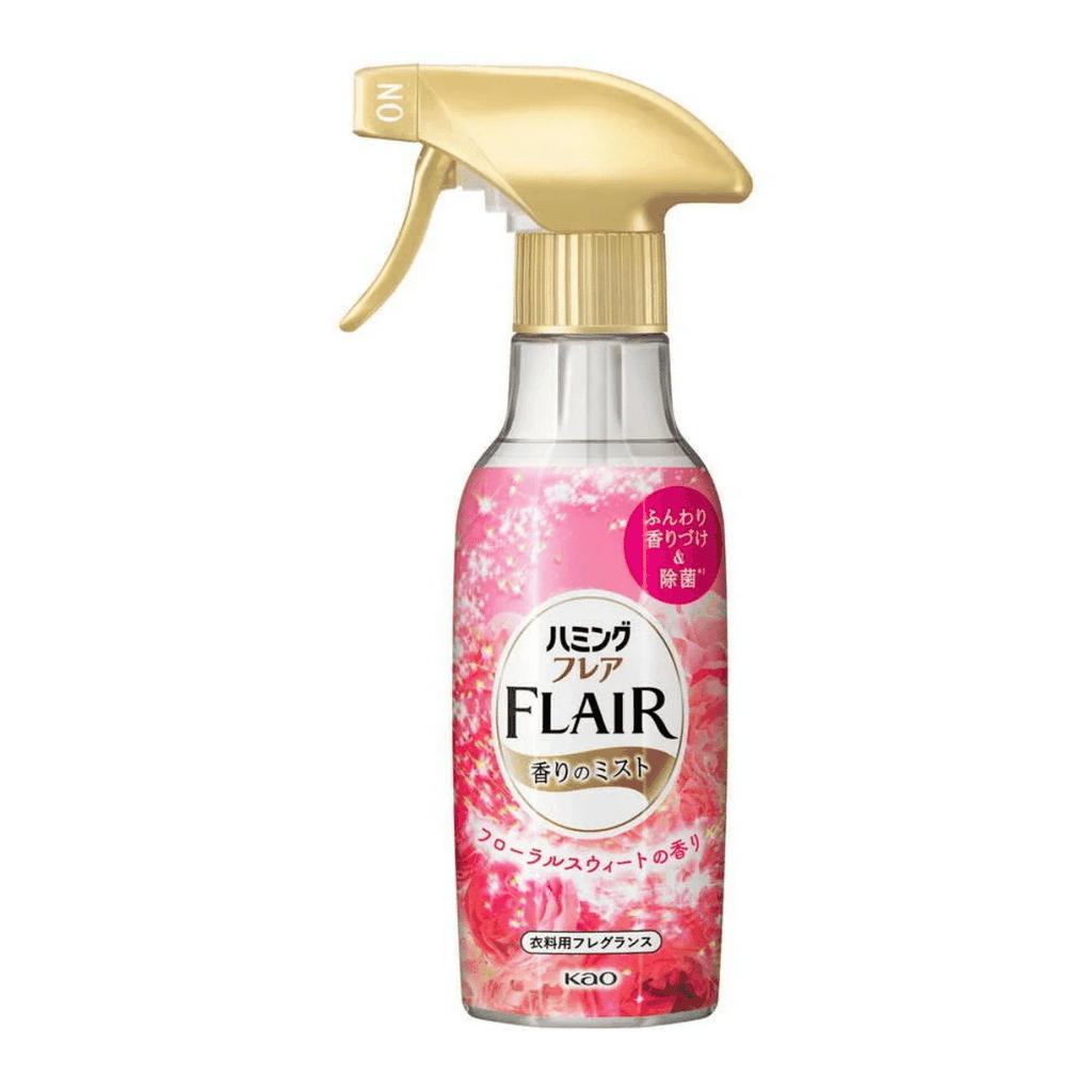 Xịt Thơm Quần Áo FLAIR KAO Khử Mùi, Làm Phẳng Nếp Nhăn, Lưu Hương Nhật Bản Chai 270ml