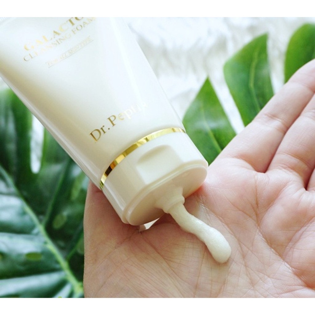 SRM DrPepti Galacto Cleansing Foam Tuýp 110ml