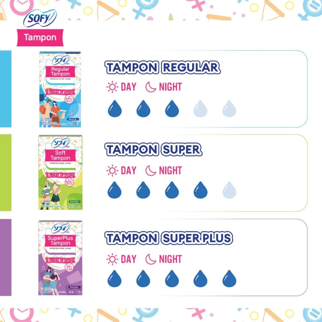 [CHE TÊN] Băng Vệ Sinh Unicharm Tampon Siêu Thấm Hút Khô Thoáng Dịu Nhẹ Nhật Bản