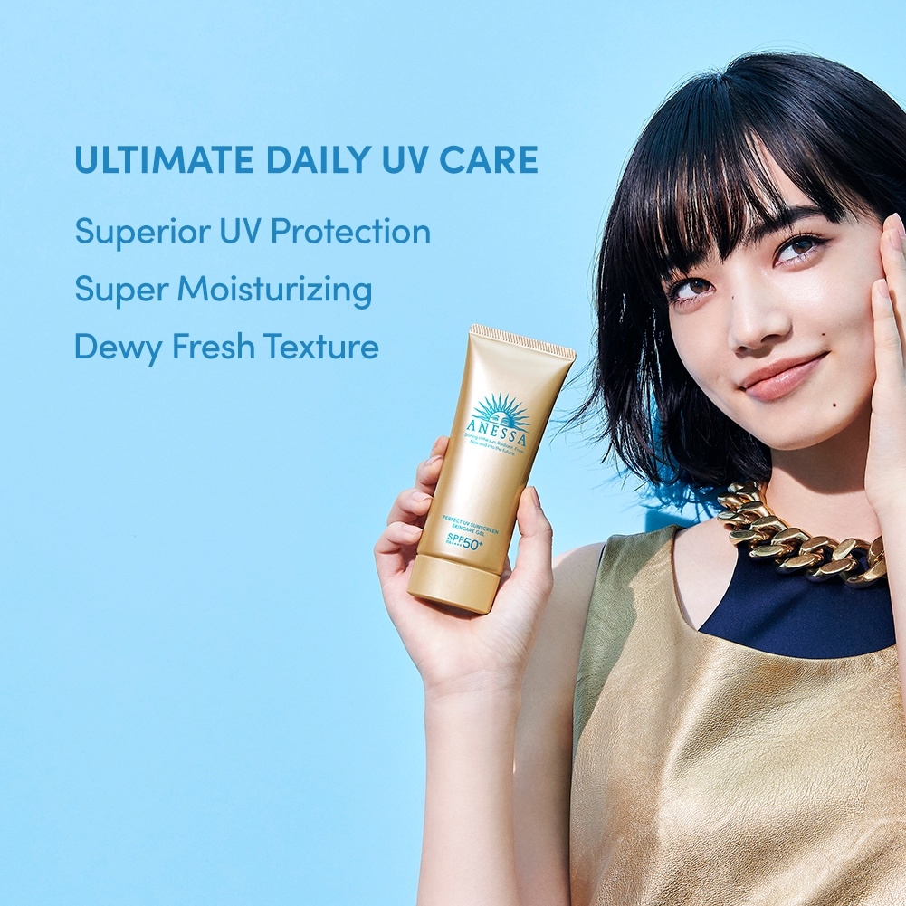 Kem Chống Nắng Anessa Perfect UV Sunscreen - VÀNG GEL 90g