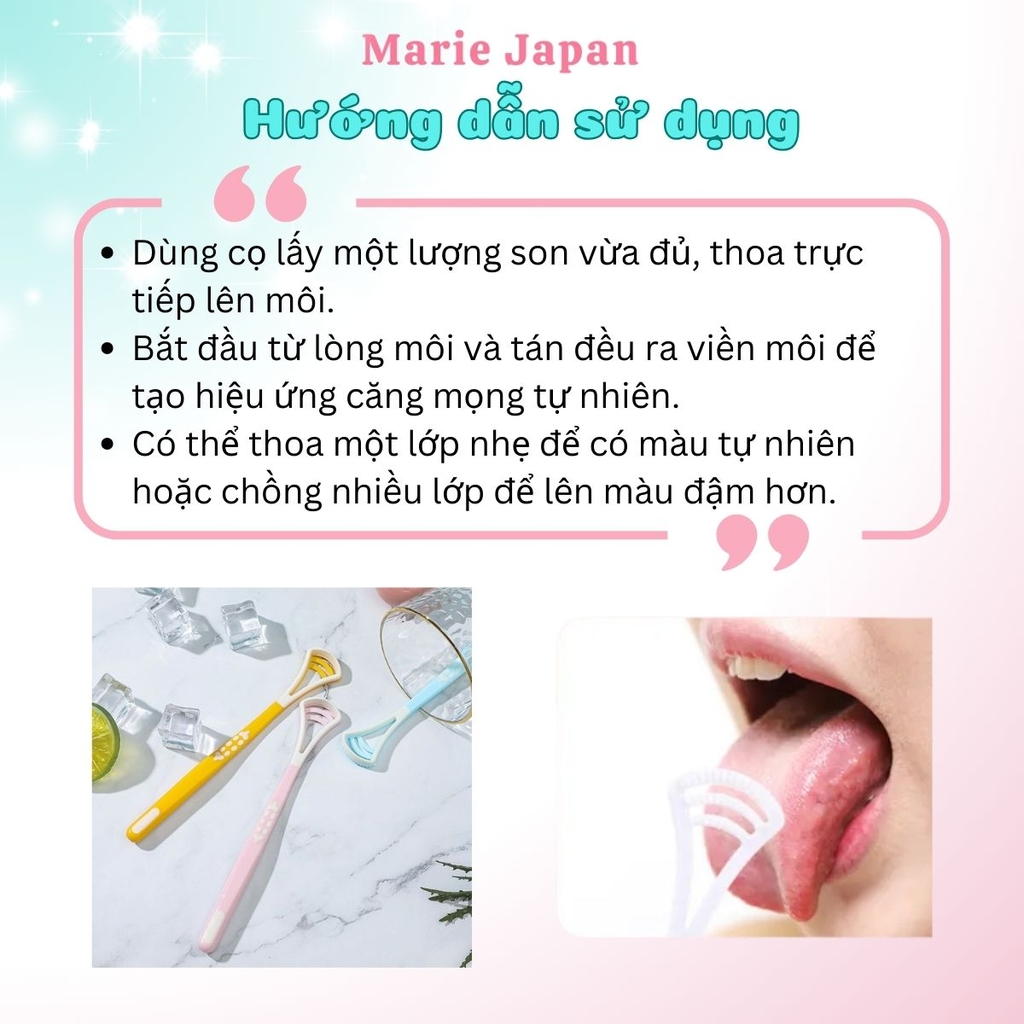 Dụng Cụ Cạo Lưỡi COBQB No.C08 Mềm Mại Làm Sạch Vi Khuẩn Giảm Hôi Miệng