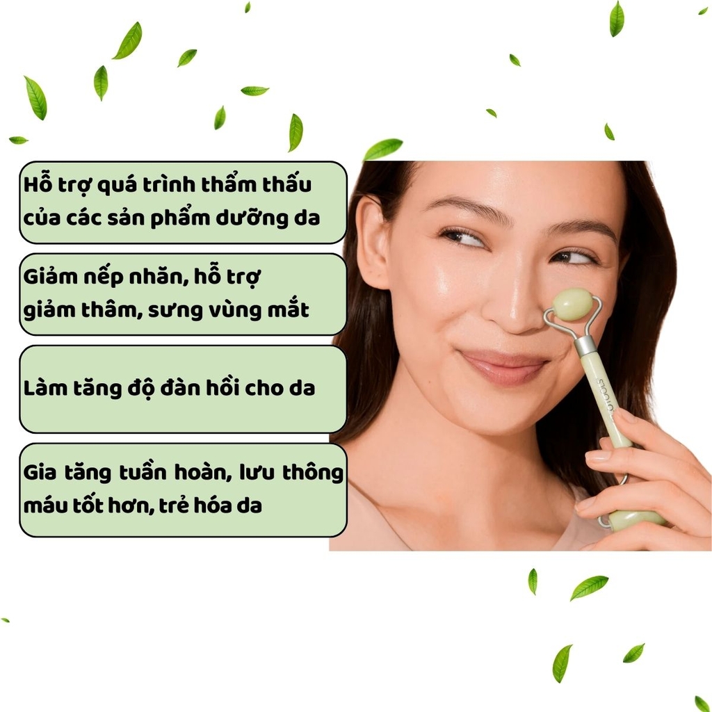 Set 2 Thanh Lăn Ecotools Massage Da Mặt & Mắt Nâng Cơ Thọn Gọn Mỹ