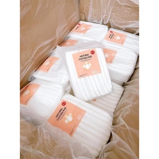 Bông Tẩy Trang NATURAL Cotton Pad 3 Lớp Bịch 222 Miếng