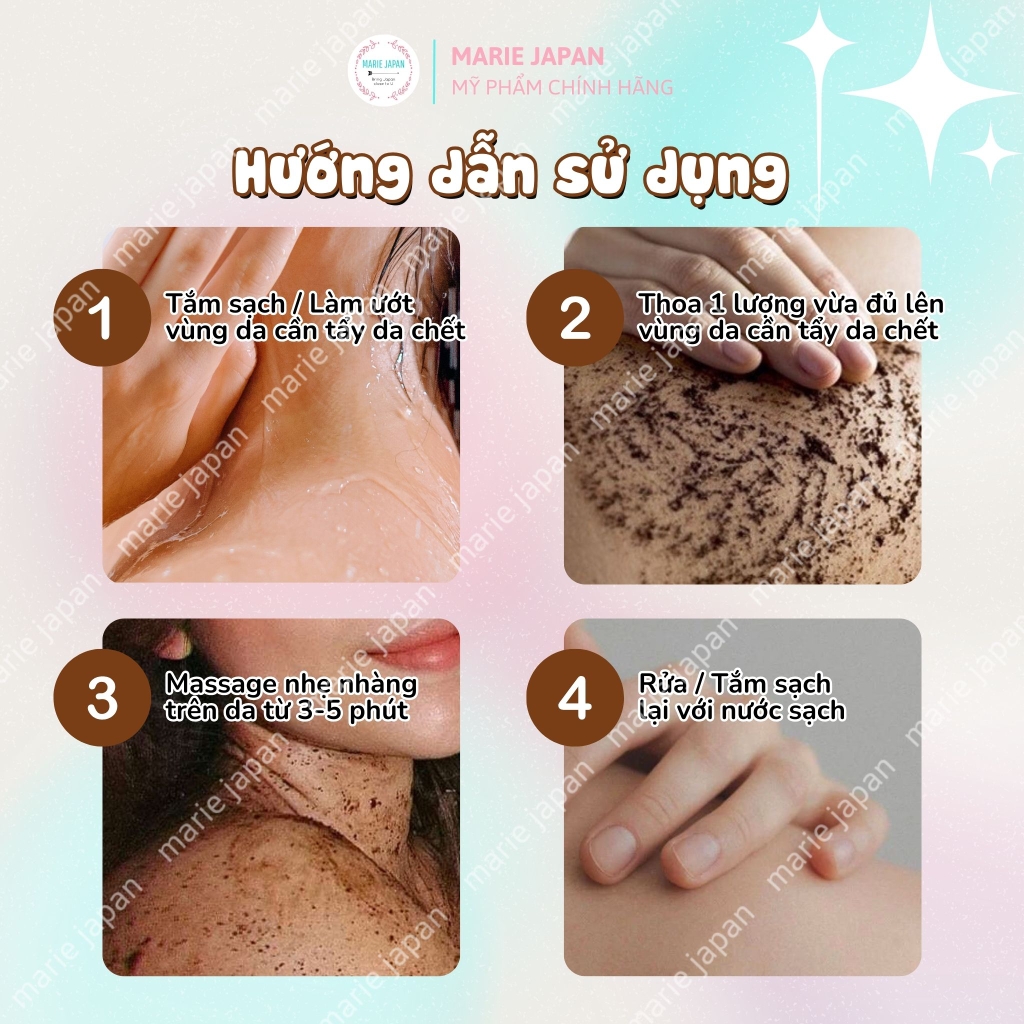 Tẩy TBC Exclusive Cosmetics Body Nga - QUẾ HỒI Hộp 380g