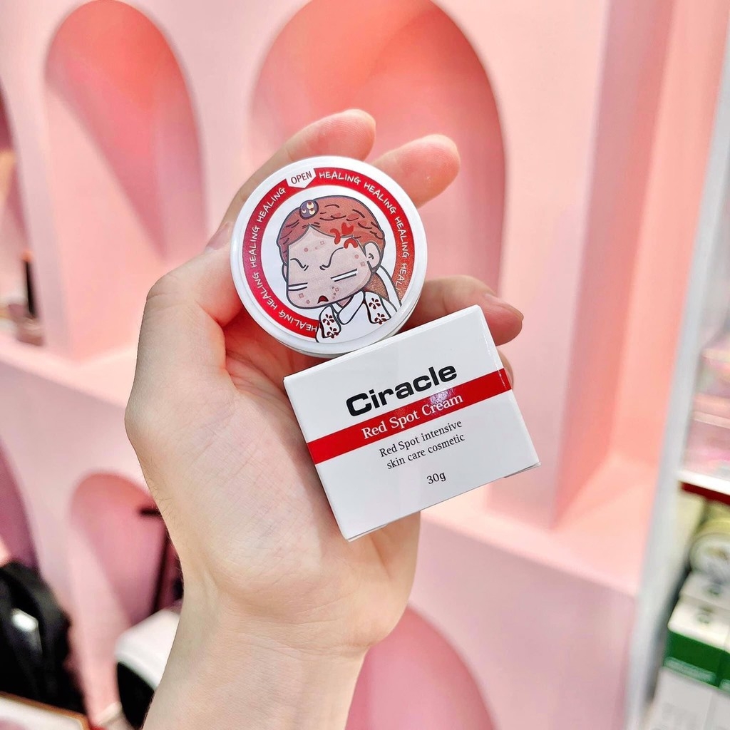 Kem Giảm Mụn Sưng Đỏ Mụn Mủ Ciracle Red Spot Cream 30ml