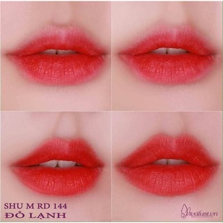 Son Shu Uemura Lì Mịn Môi Rouge Unlimited Matte Vỏ Đen - Mẫu Mới