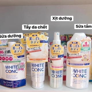 Sữa tắm trắng da White Conc Body Nhật Bản