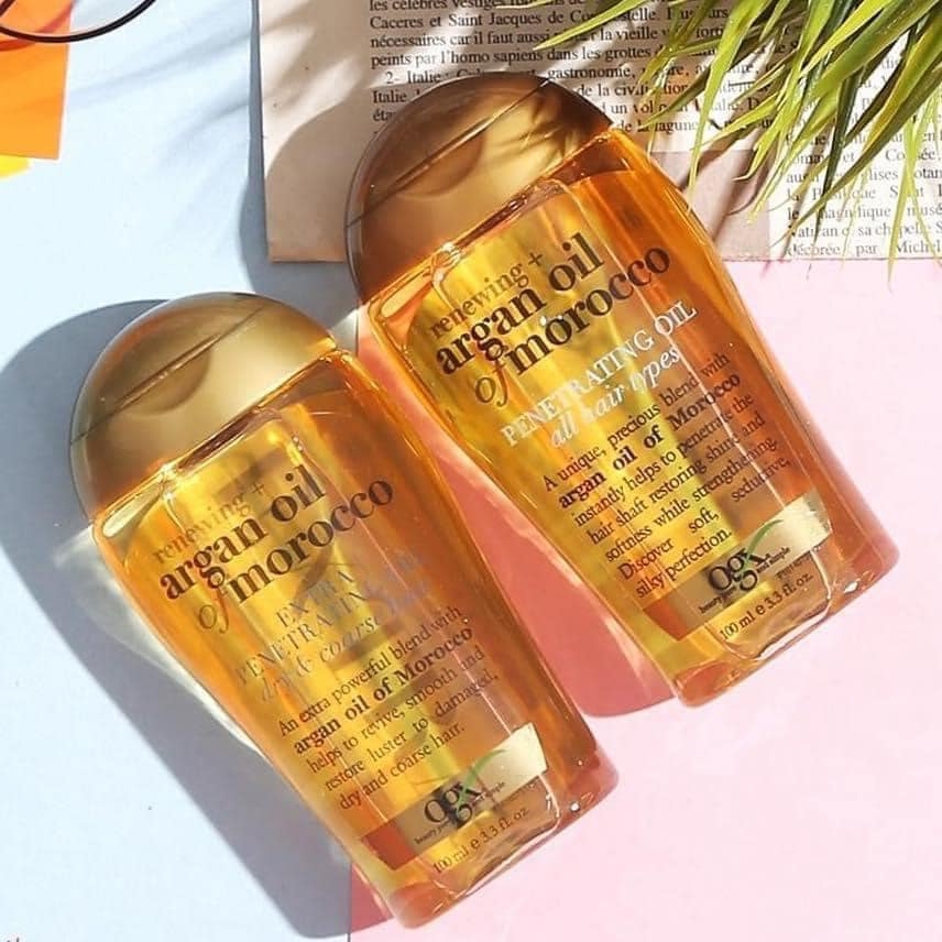 Tinh Dầu Dưỡng Tóc OGX Biotin Renewing Argan Oil Of Morocco