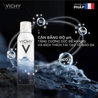 Xịt Khoáng Vichy Cấp Ẩm Bảo Vệ Da Mineralizing Thermal Water