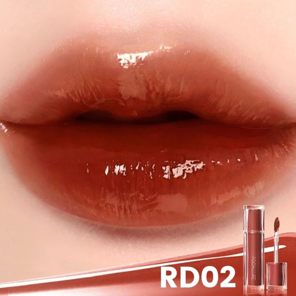 Son Tint Bóng Focallure Căng Mọng Mịn Mướt Lâu Trôi Juicy Hydrating Lip Tint 2g