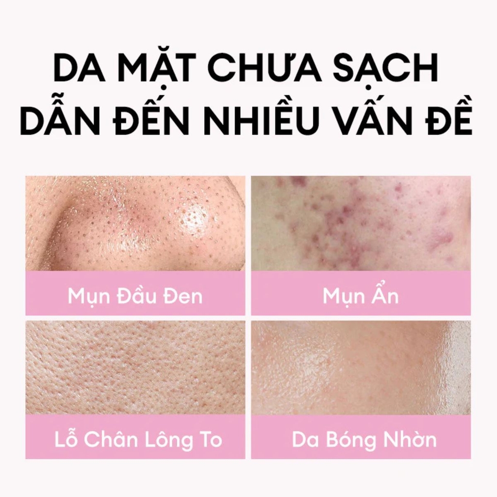 Sữa Rửa Mặt Colorkey Luminous Sạch Sâu Giữ Ẩm Mềm Mịn Sáng Da Clay Gel Cleanser 100g - TẶNG 1 MÚT RỬA MẶT COCLORKEY