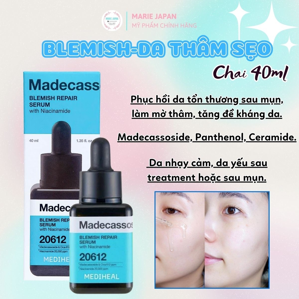 Serum Mediheal Dưỡng Sáng Phục Hồi Da Giảm Thâm Mụn Hàn Quốc Chai 40ml