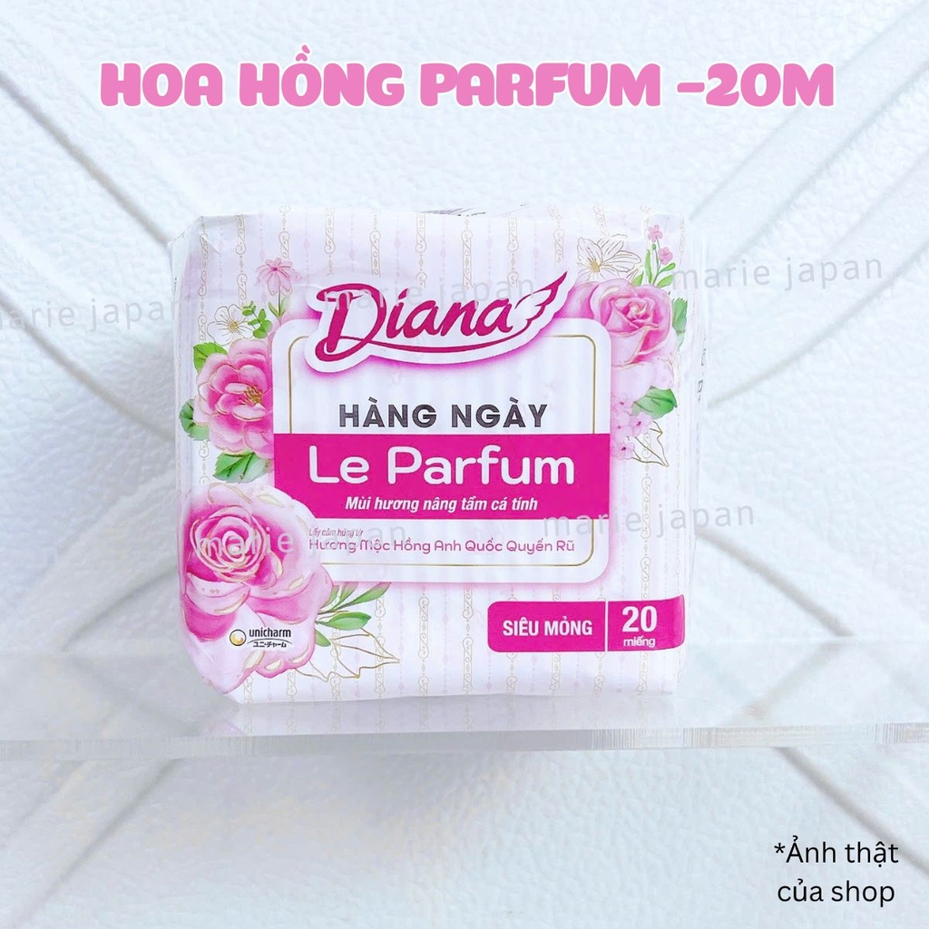 Băng Vệ Sinh Diana Sensi Hàng Ngày Siêu Thấm Thoáng Khí Êm Ái Nhật Bản Nhiều Size