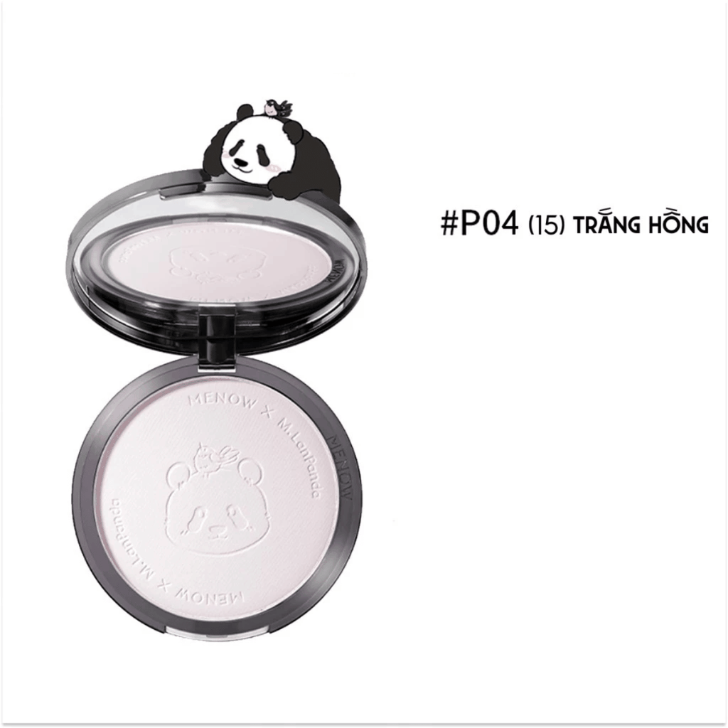 [MUA 1 TẶNG 1] Phấn Phủ MENOW Menglan Panda Kiềm Dầu Giữ Tone Velvet Mist Complexion Powder 21g TẶNG MÁ HỒNG MENOW