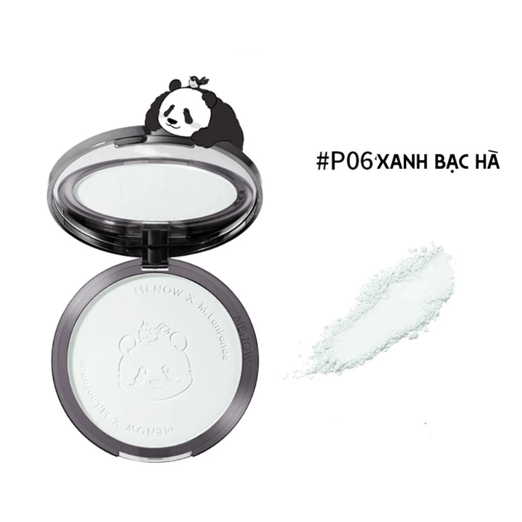 [MUA 1 TẶNG 1] Phấn Phủ MENOW Menglan Panda Kiềm Dầu Giữ Tone Velvet Mist Complexion Powder 21g TẶNG MÁ HỒNG MENOW