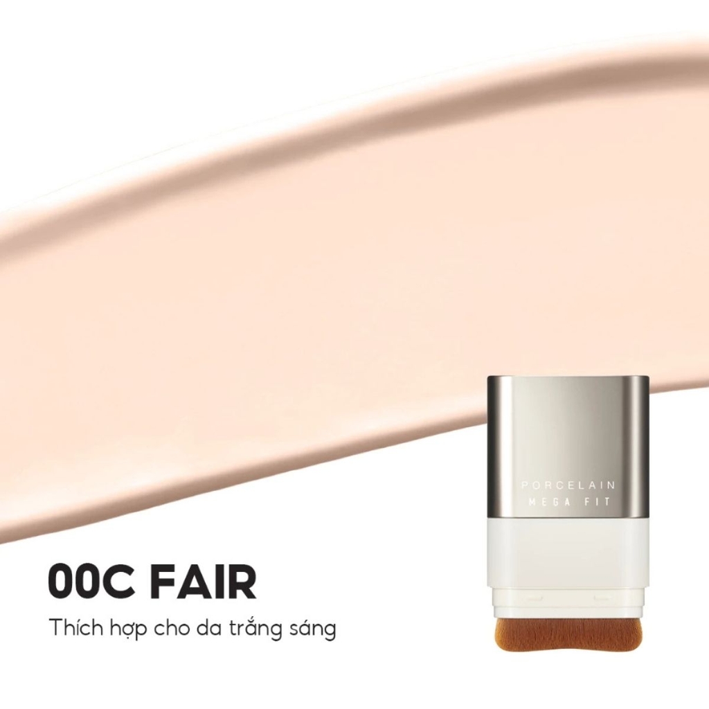 Kem Nền Chosungah TM Mega Fit Stick Foundation SPF50+ PA++++ Che Phủ Cao Dưỡng Ẩm Mịn Màng Hàn Quốc Thỏi 16g