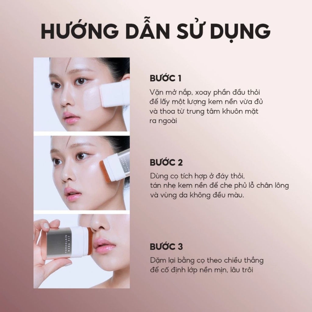 Kem Nền Chosungah TM Mega Fit Stick Foundation SPF50+ PA++++ Che Phủ Cao Dưỡng Ẩm Mịn Màng Hàn Quốc Thỏi 16g