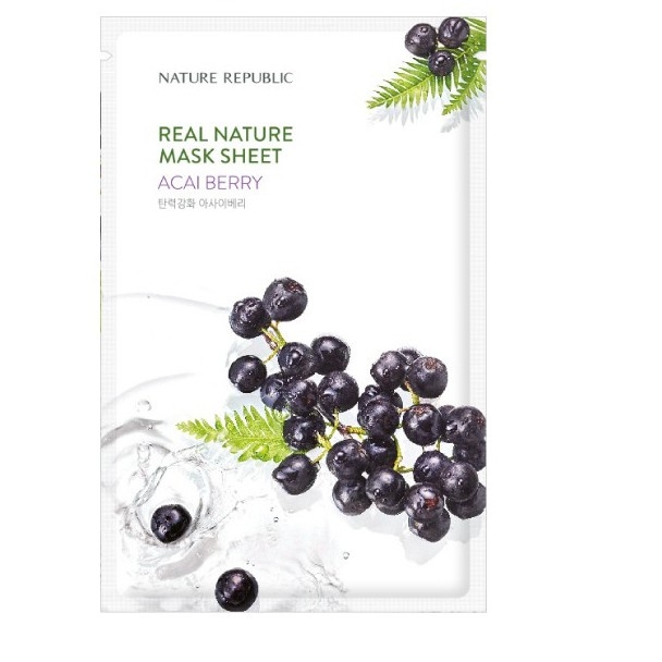 Mặt Nạ Dưỡng Da Real Nature Mask Sheet Hàn Quốc - Miếng 23ml
