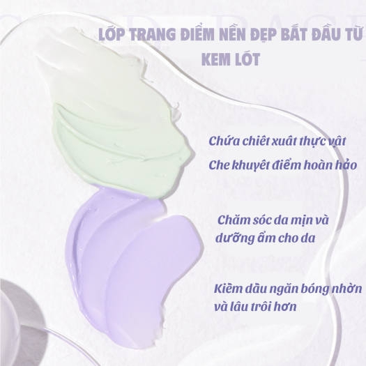 Kem Lót Gogo Tales Triệt Sắc Che Khuyết Điểm Silky Flawless 35g