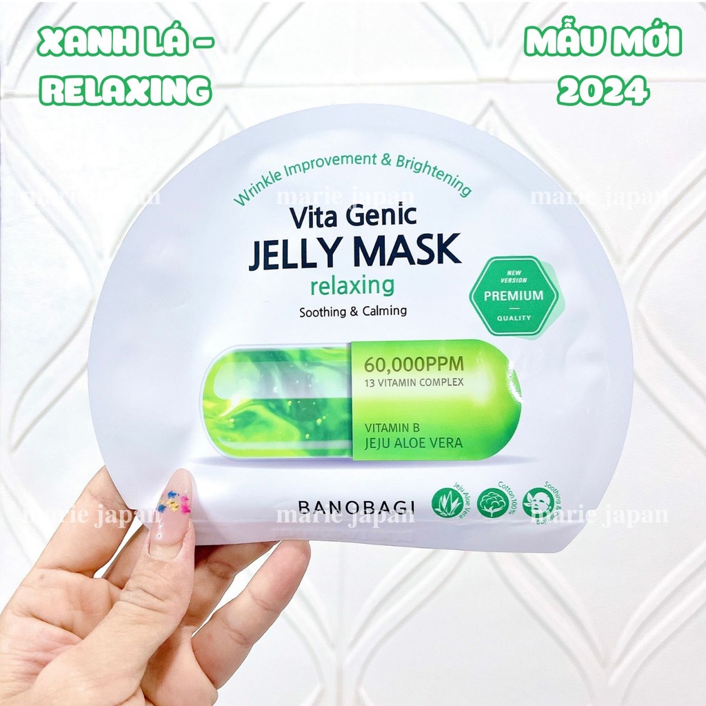 Mặt Nạ Banobagi Vita Genic JELLY MASK Hàn Quốc 1 MIẾNG LẺ