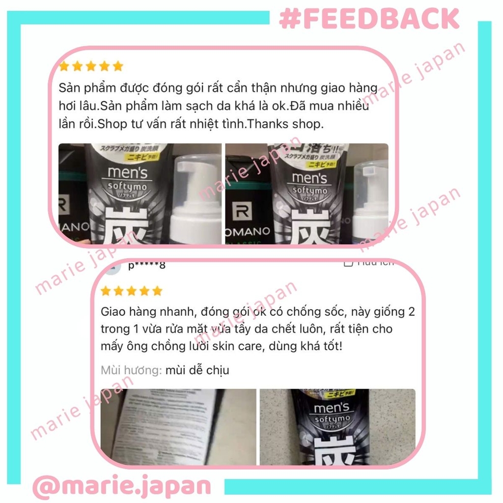 Sữa Rửa Mặt Than Hoạt Tính Kose Men’s Softymo Wild Scrub Sạch Sâu Dưỡng Trắng Kiểm Soát Nhờn Cho Nam Nhật Bản Tuýp 130g