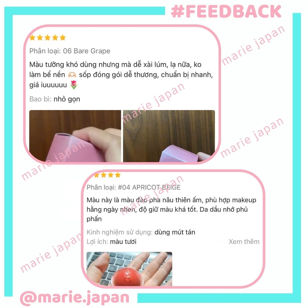 Má Hồng Kem Romand Juicy Roll Cheek Dạng Lăn Màu Tự Nhiên Dễ Tán Căng Mướt Hàn Quốc