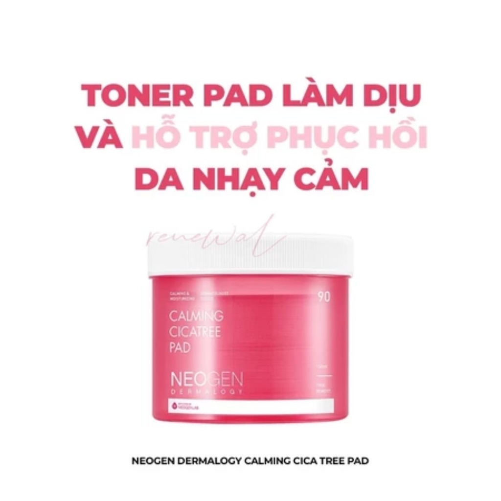 Toner Pad Neogen Dermalogy Tẩy Da Chết Cấp Ẩm Phục Hồi Da Hàn Quốc