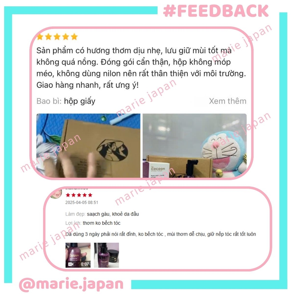 Combo Cocoon Dưỡng Bồ Kết 140ml + Tẩy Tế Bào Chết Body Cà Phê 200ml