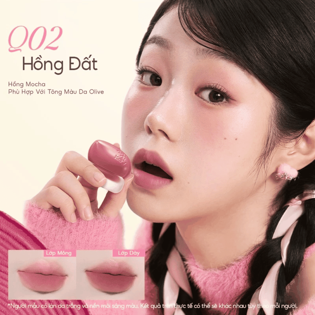 Son Bùn Dạng Hũ Colorkey Mịn Mướt Dễ Tán Bouncy Creamy Multi-Purpose Mud 4.5g