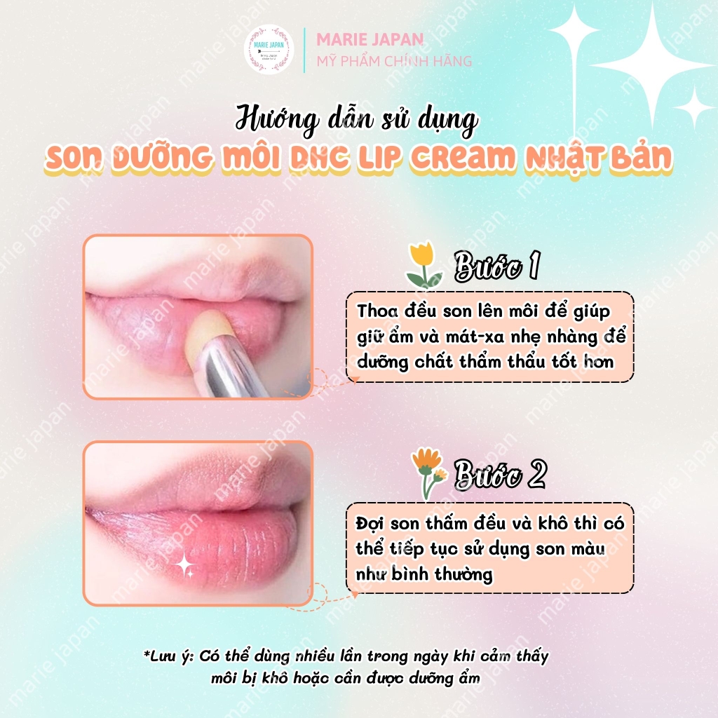 Son Dưỡng Môi DHC Lip Cream Nhật Bản 1,5g
