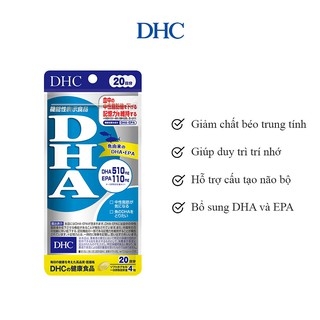 Viên Uống Bổ Não DHC Bổ Sung DHA Nhật Bản