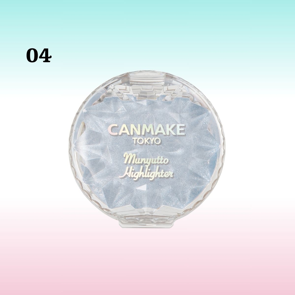 Highlight Dạng Kem Canmake Munyutto Bắt Sáng Ngọc Trai Siêu Mịn Lâu Trôi Nhật Bản 3.8g