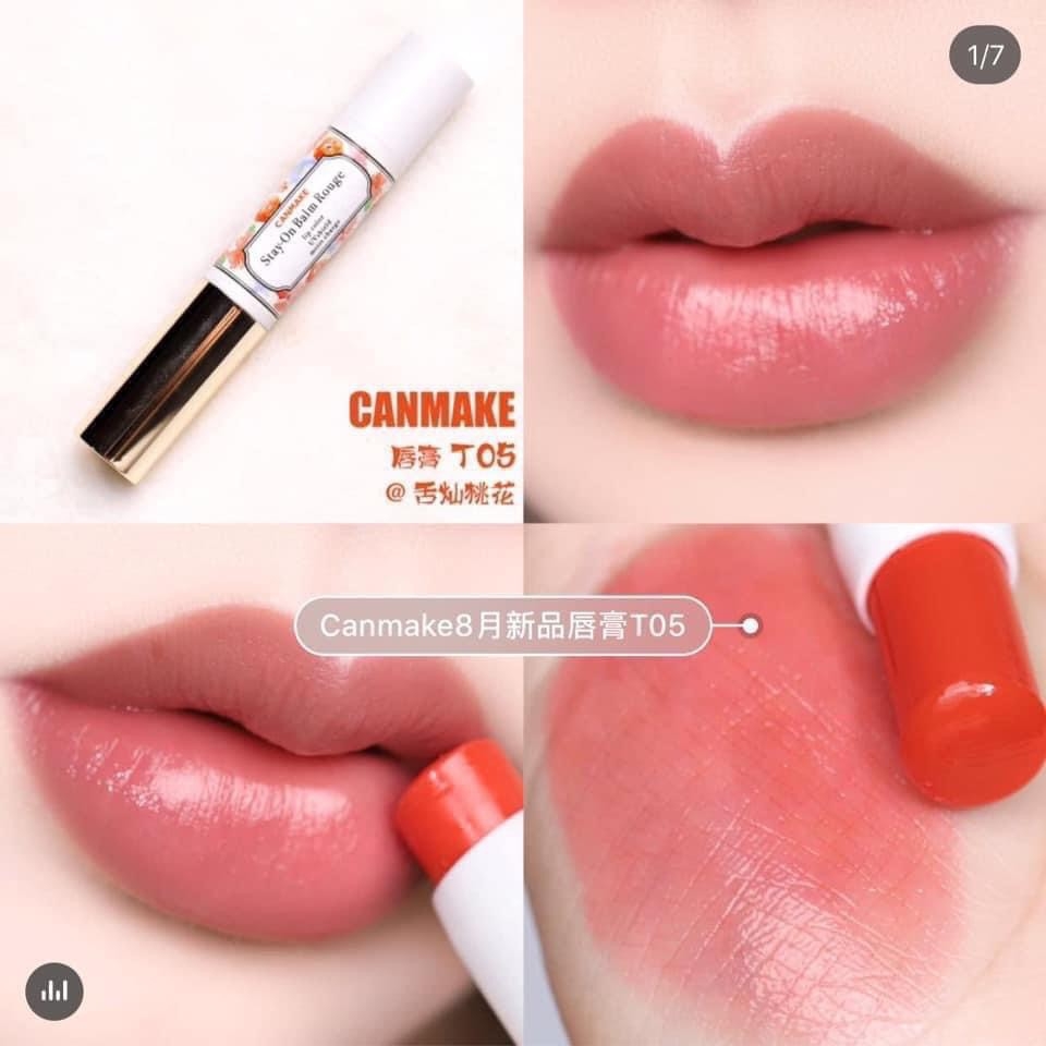 Son Dưỡng Có Màu Canmake Stay On Balm Rouge Nhật Bản