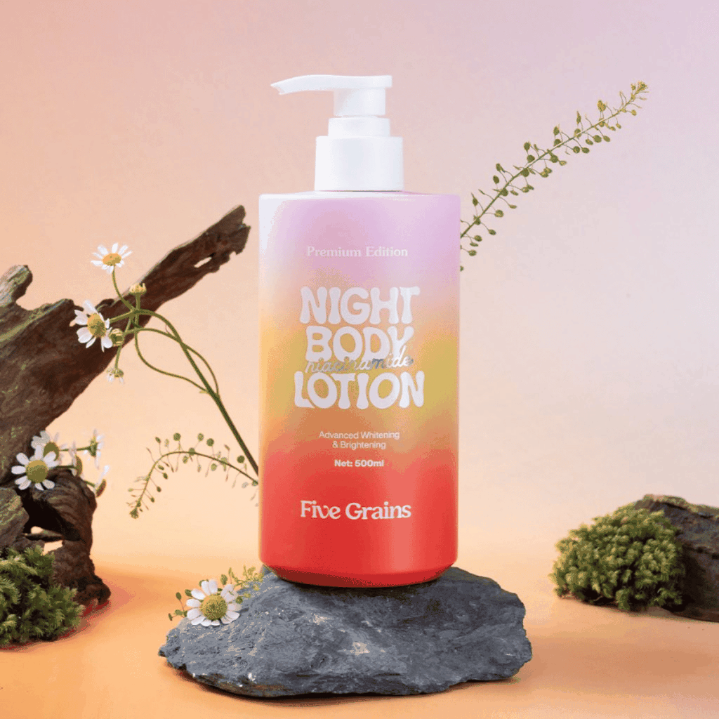 [MUA 2 TẶNG 1] Kem Dưỡng Boby Five Grains Niacinamide Nâng Tone Sáng Da Cấp Ẩm Day & Night - TẶNG GĂNG TAY NÂU THOA KEM
