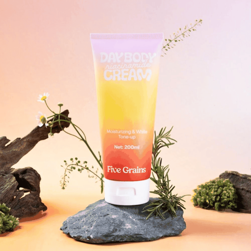 [MUA 2 TẶNG 1] Kem Dưỡng Boby Five Grains Niacinamide Nâng Tone Sáng Da Cấp Ẩm Day & Night - TẶNG GĂNG TAY NÂU THOA KEM