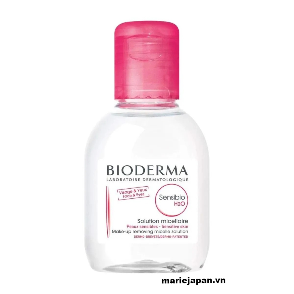 Nước Tẩy Trang Bioderma Sebium H2O - HỒNG DA NHẠY CẢM Chai 500ml