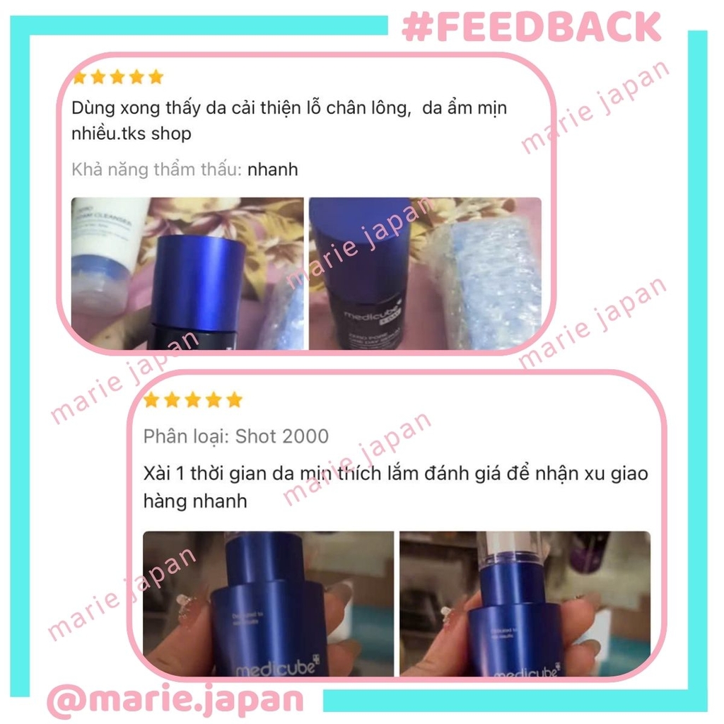Serum Medicube Se Khít Lỗ Chân Lông Kiểm Soát Dầu Nhờn Zero Pore One Day Hàn Quốc Chai 30ml