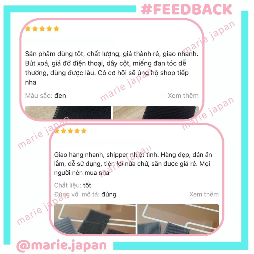 Miếng Dán Tóc Yiwuoufa Giữ Tóc Gọn Gàng Tự Dính Tiện Lợi Set 2 Miếng