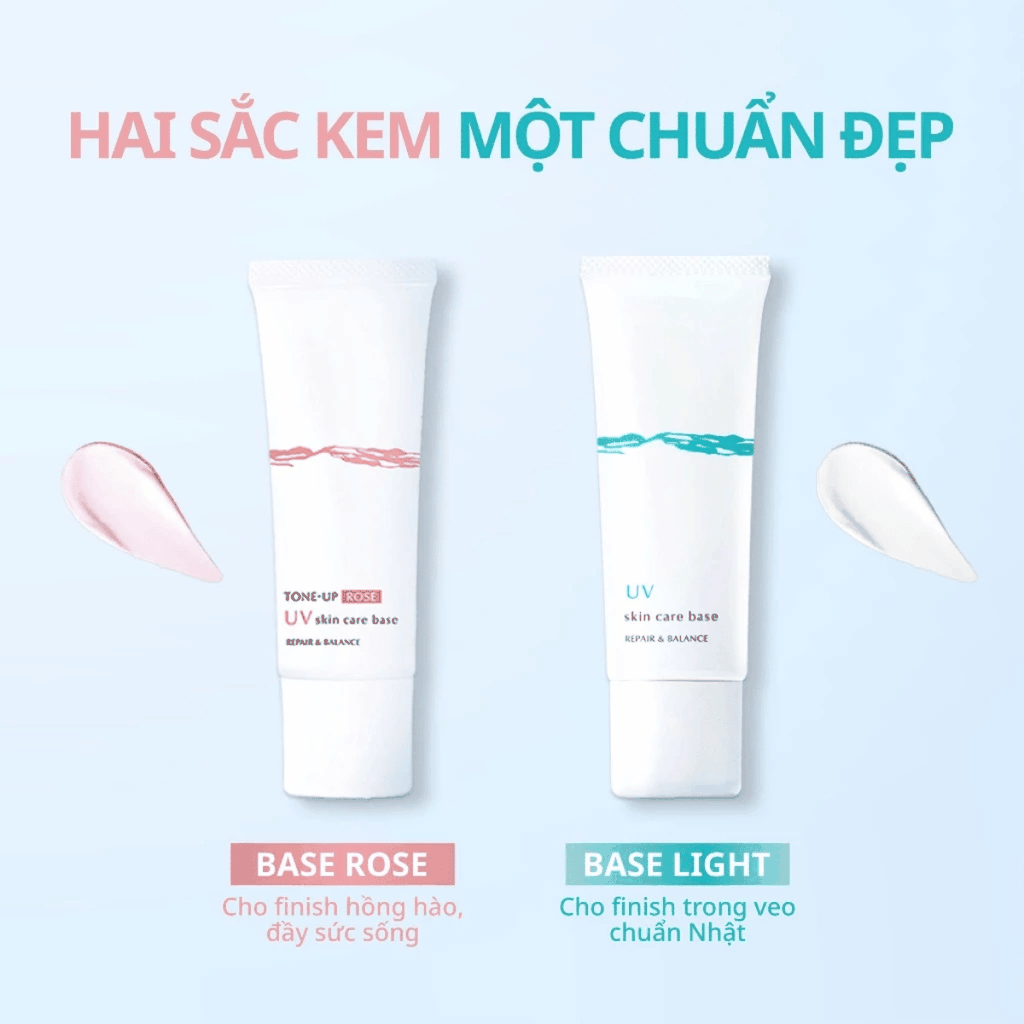 Kem Chống Nắng Meishoku Nâng Tông Sáng Mịn Cho Da Dầu Mụn Nhạy Cảm Cica Skin Care UV Repair & Balance Nhật Bản 40g