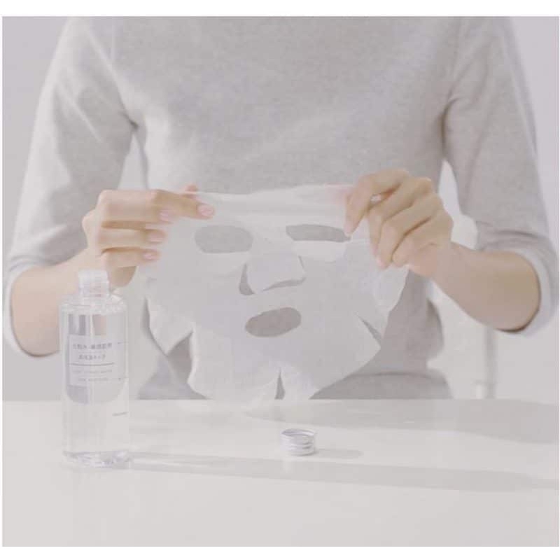 Mặt Nạ Nén Muji 100% Cotton Đắp Lotion Mask 20 Viên