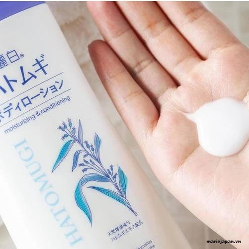 Dưỡng Thể Hatomugi The Body Lotion Ban Đêm - XANH ĐẬM TRUYỀN THỐNG Chai 250g