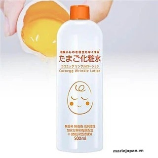 Toner Cocoegg Wrinkle Lotion Nâng Cơ Chai 500ml