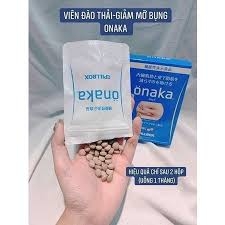 Viên Uống Giảm Mỡ Bụng Onaka Pillbox Nhật Bản Hộp 60 viên