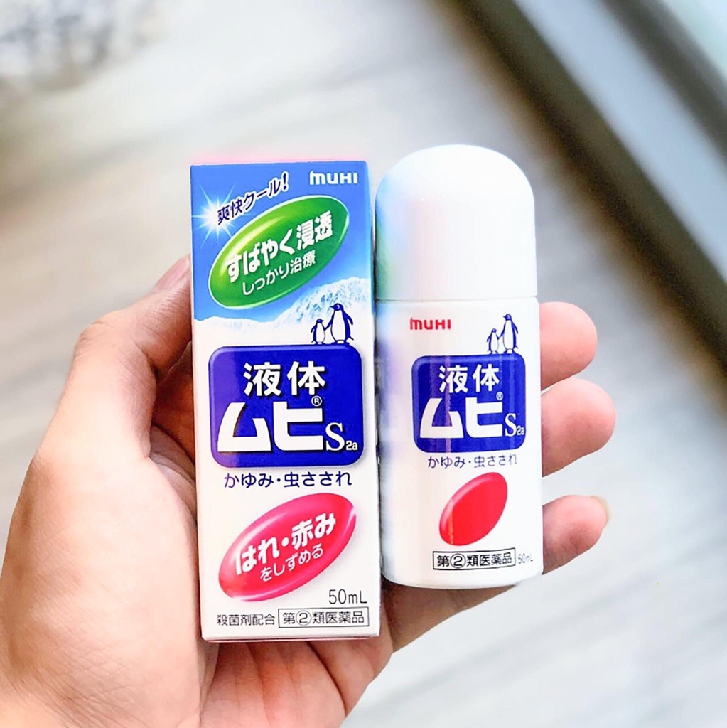 Lăn Muhi Thoa Giảm Sưng Ngứa Do Muỗi Đốt Côn Trùng Cắn Nhật Bản