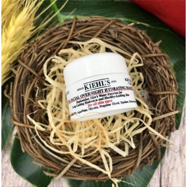 Mặt Nạ Ngủ Dưỡng Ẩm KIEHL'S Ultra Facial Overnight Hydrating Masque Minisize 7ml