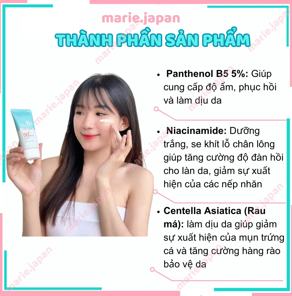 Kem Chống Nắng Pretty Skin Hydra B5 Sun Cream SPF 50+/PA+++