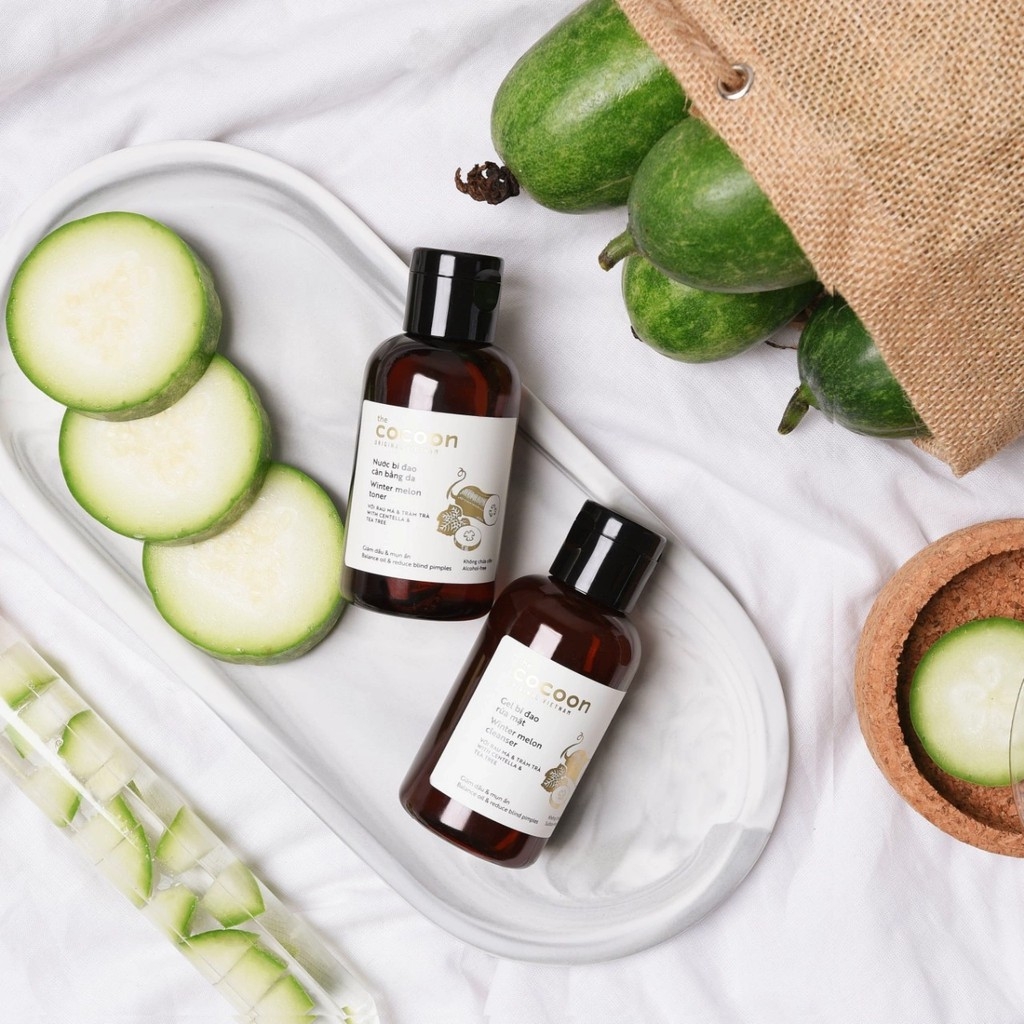 Toner Bí Đao Cocoon Winter Melon Toner Chai 140ml