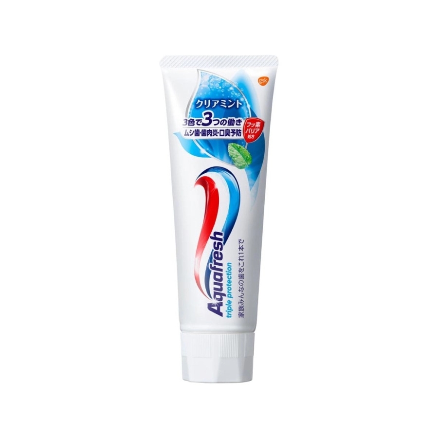 Kem Đánh Răng AquaFresh +20g The Mát Sáng Răng Triple Protection Nhật Bản Tuýp 160g